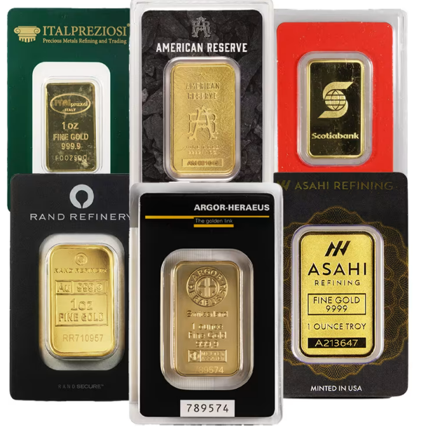 1 OZ (31.1 GM) 24K GOLD BAR